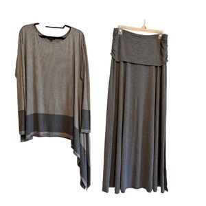 Max Edition Charcoal Maxi Skirt